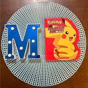 Scholastic “All About Pikachu” Book - Used/Good Condition.